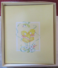 Vntg. Hallmark Keepsake Album ALB 271-4/Baby Book "Baby Booties" 11.5"x9.75" NIB