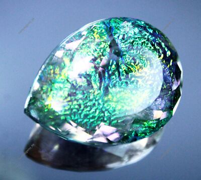 86.40 Ct NATURAL Monarch Fire Opal Doublet Pear Cut Certified Loose Gemstone