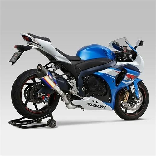 Escape Yoshimura azul titânio R-11 slip on Suzuki GSX-R1000 2012-2016 - Imagem 2 de 2