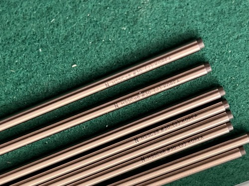 Lot of 8 New York Twist Drills #30 X 6" OAL HSS Colbalt Bronze Oxide Finish USA - Picture 6 of 7