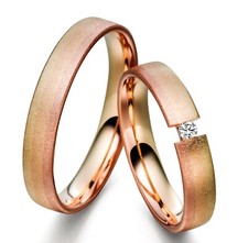 REIF-DESIGN - ELEGANTE TRAURINGE / EHERINGE  - GOLD - GROSSE AUSWAHL IM SHOP
