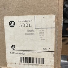 ALLEN BRADLEY 500L-AAD92 SER. B 120V 2 Pole Lighting Contactor