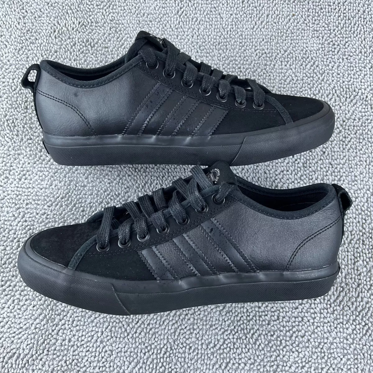Adidas Skateboarding X MJ Matchcourt Triple Black Skate Shoes Men s Size 6.5