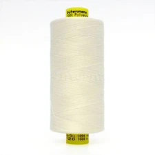 GUTERMANN Mara 120 100% POLYESTER THREAD 1094 yard/spool, Color 1 OFF-WHITE