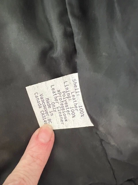 Chaleco de motociclista de cuero Jack Daniels nuevo - talla XL Foto 4 de 4