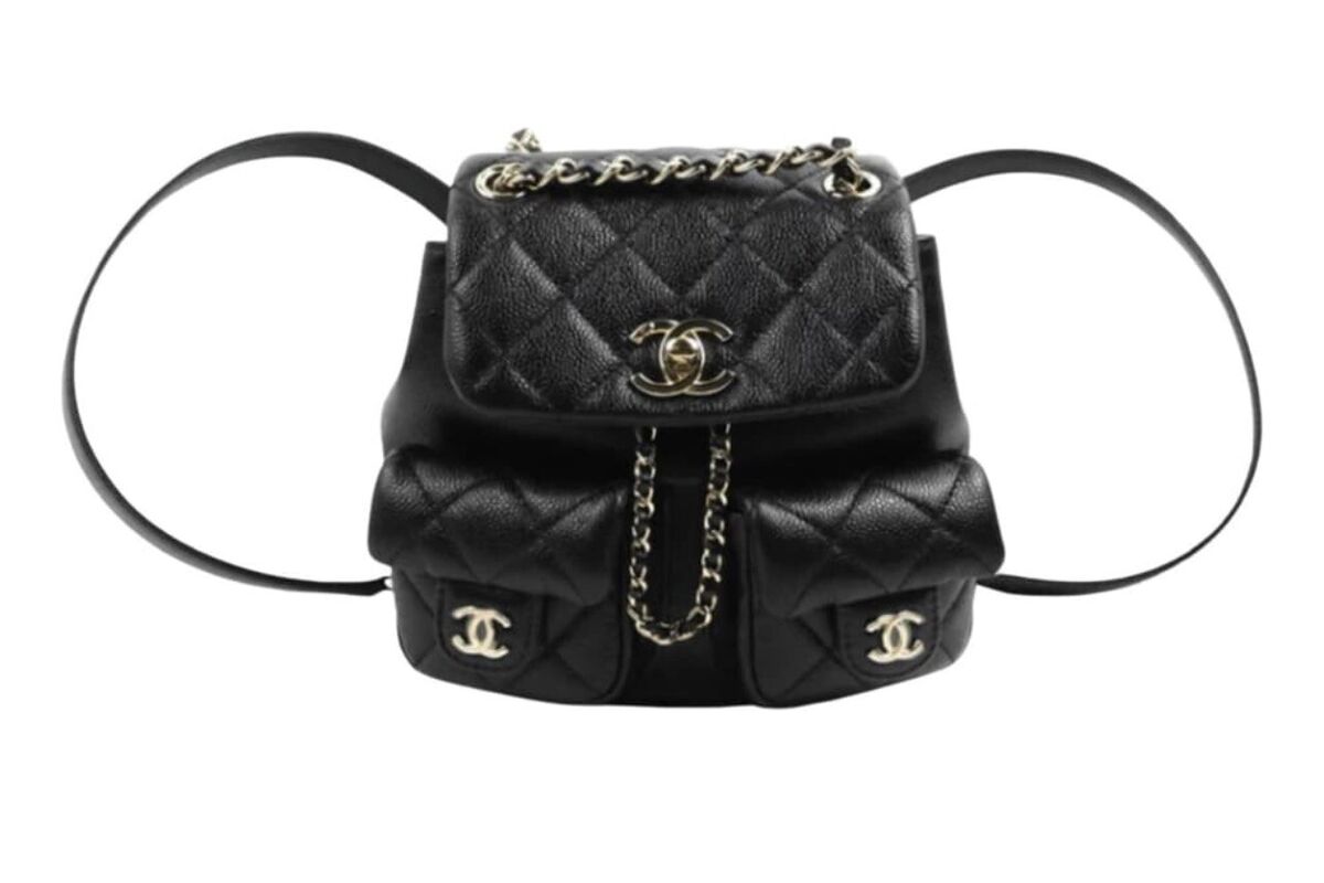 Chanel Black Quilted Lambskin Small Urban Spirit Backpack Gold Hardware,  2023 Available For Immediate Sale At Sotheby's