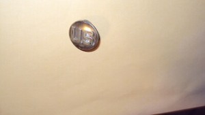 United States Old Military Metal Badge Button 