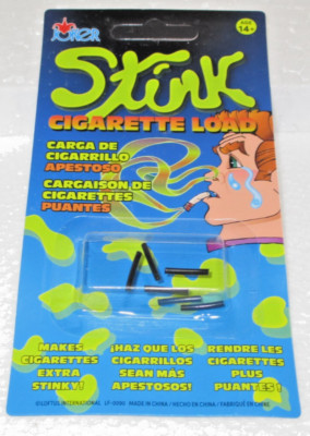 Six-Pack Stink Smell Cigarette Loads -Gag Prank Smoking Novelty Joke Magic Trick