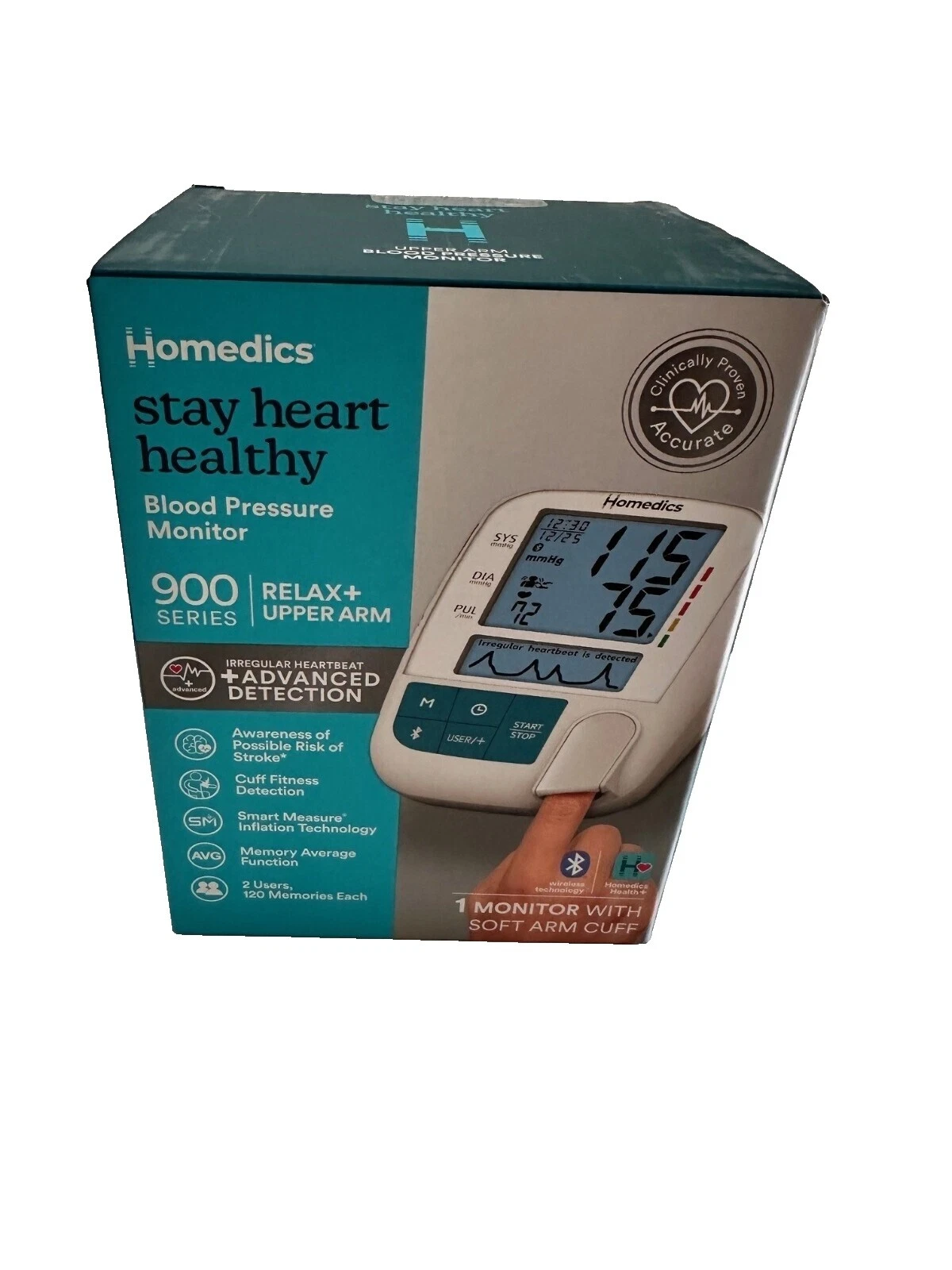 Monitores de presión arterial automático HoMedics Equipo