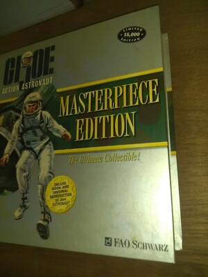 Fao Schwarz GI JOE action astronaut masterpiece edition only15,000