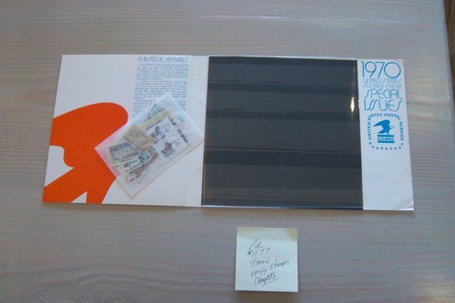 1970 USPS Special Issues Mint Year Set w/ Folder HTF - Hi Catalog Value HKL - Picture 5 of 6
