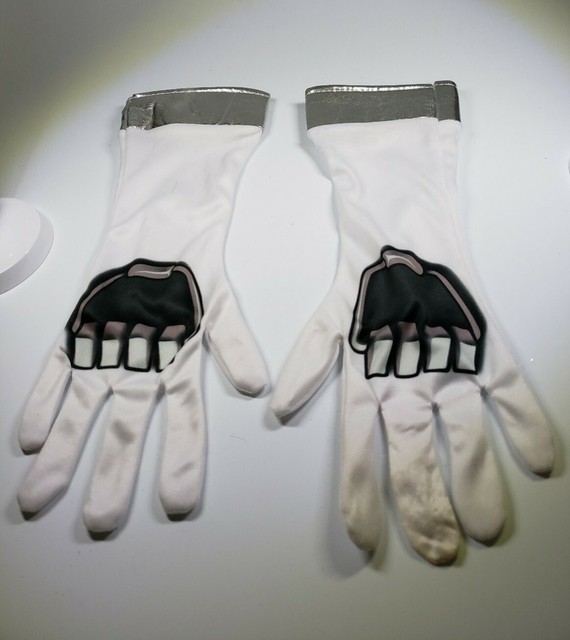White Ranger Gloves, Mighty Morphin Power Rangers Dino Charge Gloves eBay