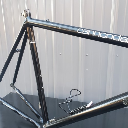 Vintage Cannondale SR500 Frame Fork Large Criterium Series 1987 1988 Black - Picture 4 of 20