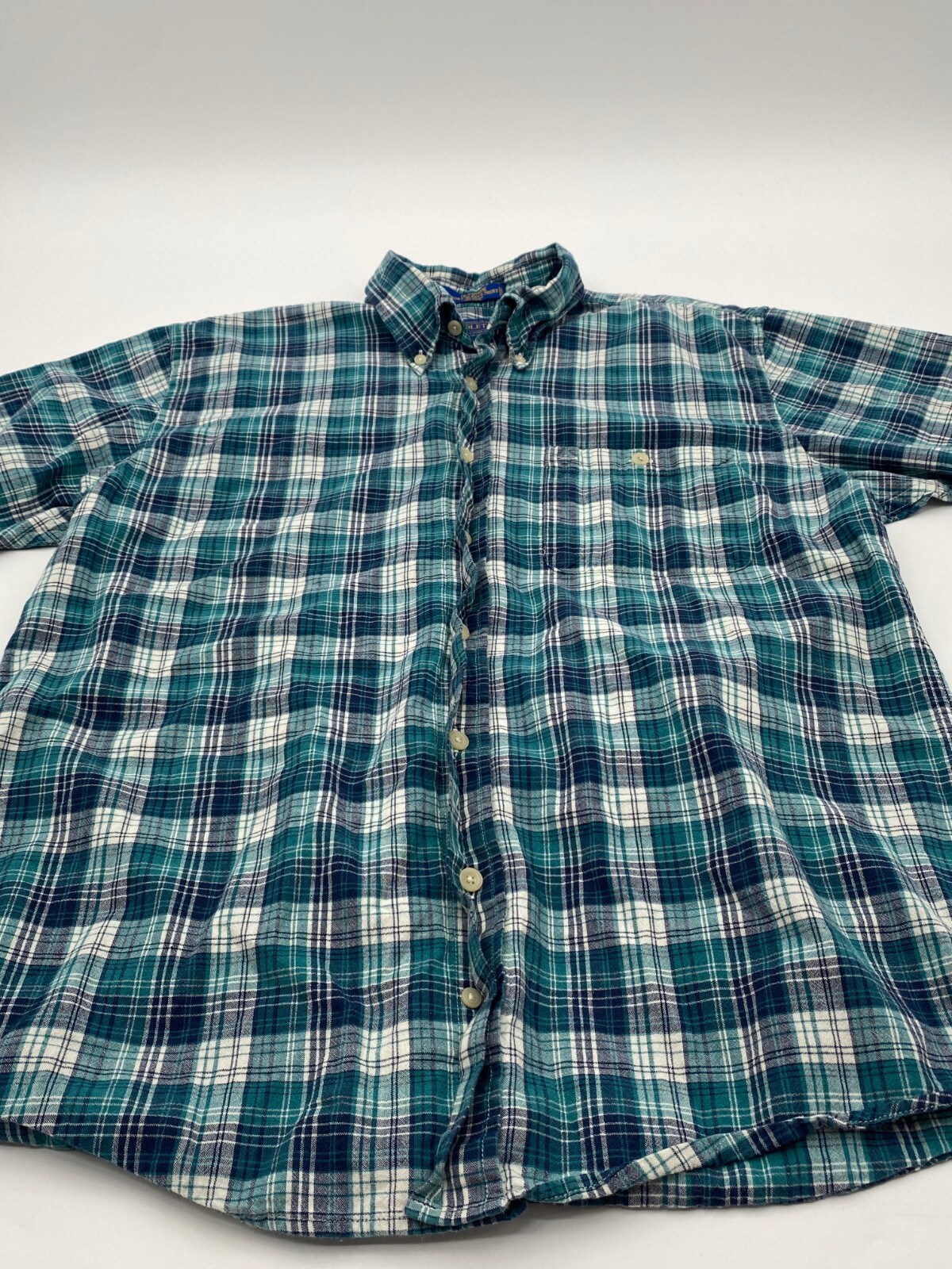 Pendleton Button-Up Shirt Men Large Oceanside Gre… - image 2
