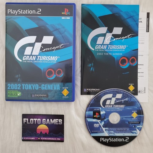 Gran Turismo Concept 2002 Tokyo Geneva Ps2 Jeu Sony Playstation 2