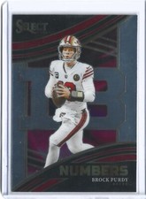 2023 Panini Select - Select Numbers #NMB-BPU Brock Purdy
