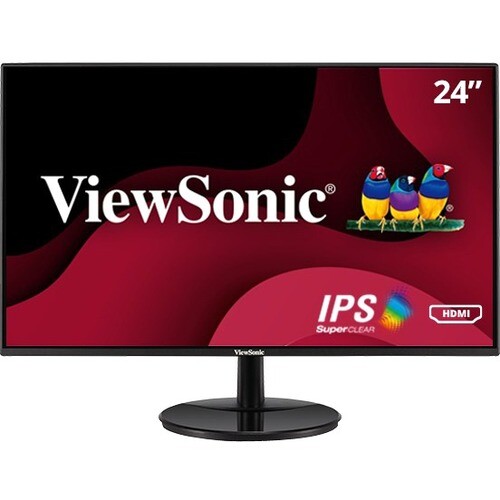 ViewSonic VA2459-SMH 24 Inch IPS 1080p LED Monitor with 100Hz, HDMI and VGA Inpu