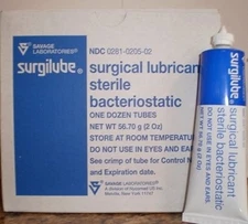 Surgilube Lubricating Lube Jelly #0205-02 Sterile 2oz w/Screw Cap Exp 07/27 EACH