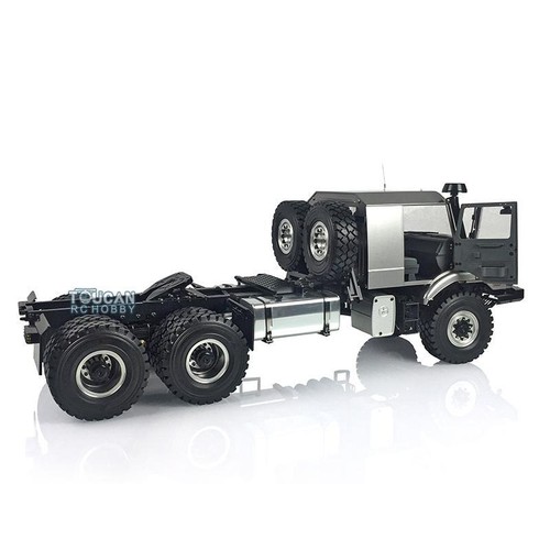 JDM 1/14 6*6 Off-road Tractor Truck Metal Chassis with Differential Axle Radio - 第 9/12 張圖片