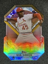 2022 Topps Series 2 Baseball BOB GIBSON DGDC-50 DIE CUT DIAMOND GEMS