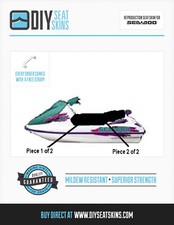 SEA DOO BLACK SEAT SKIN COVER GTS GTI GT GTX  1990 91 92 93 94 95 96 97 98 99 00