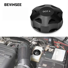 Billet Aluminum Brake Fluid Reservoir Tank Cap For VW For Golf MK5 MK6 2005-2014