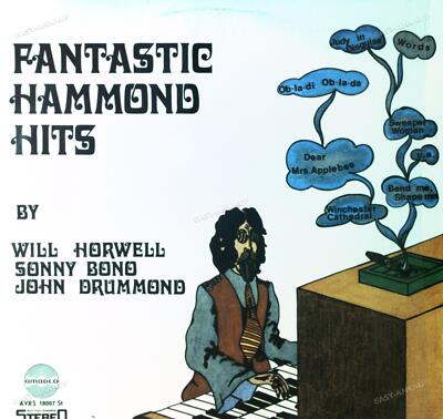 Sonny Bono - Will Horwell - John Drummond - Fantastic Hammond Hits LP .