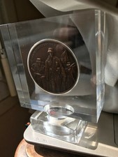 Médaille bronze libi. fond pour le renforcement de la defense  Israel tres rare