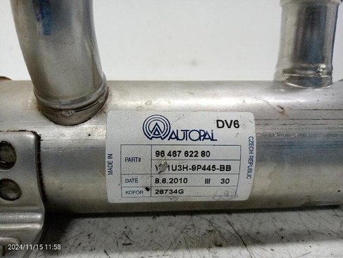 ✅✅✅ 9646762280 enfriador egr para PEUGEOT PARTNER (S2) ORIGIN COMBI 2008 379746 - Picture 4 of 6