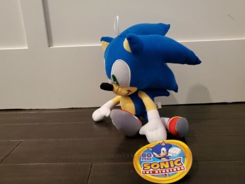 Sonic the Hedgehog Plush Doll Stuffed Animal Toy 12 Authentic SEGA NWT