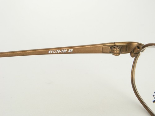 NEW TMX By TIMEX CURL BR MATTE BROWN EYEGLASSES GLASSES METAL FRAME 44-18-130mm - Picture 8 of 8