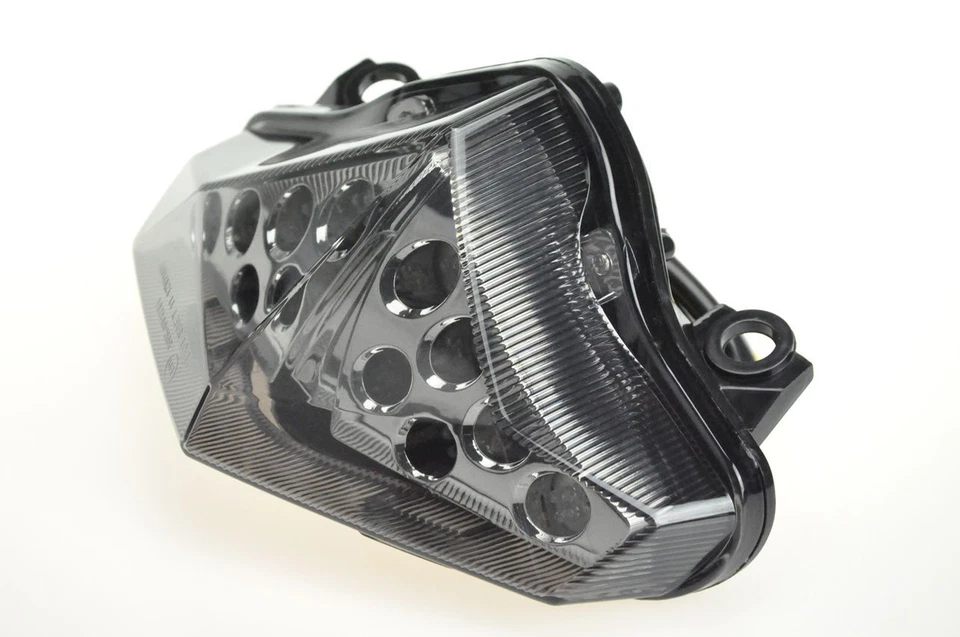 Led Tail Light and Front Turn Signal Fit Kawasaki 12-16 Ninja 650 ER-6F Smoked - Image 3 of 4