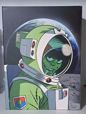 Superplastic x Gorillaz Astronaut Murdoc Figure Green - Open Box