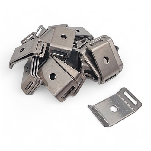 Stainless Steel Tie Base - Metal Cable Tie Cradles Screw Type Base M4 & M6 Hole - Picture 7 of 8
