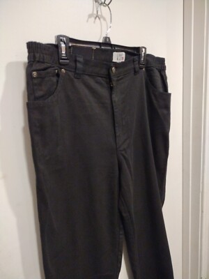 Liberty Blues Men's Black Denim Pants Sz 40 Tall-Work Wear