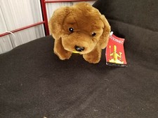 FAO Schwarz Chocolate Lab 12  Plush Stuffed Animal Soft Toy