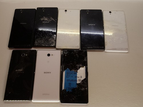 SONY Xperia Z C6602 z3 mieszanka x8 smartfon - uszkodzone uszkodzone części - Zdjęcie 2 z 7