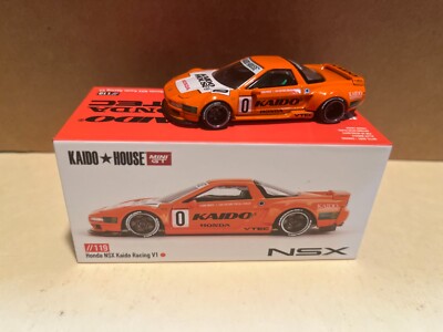 1/64 MINI GT KAIDO HOUSE HONDA NSX VTEC KAIDO RACING ORANGE #119