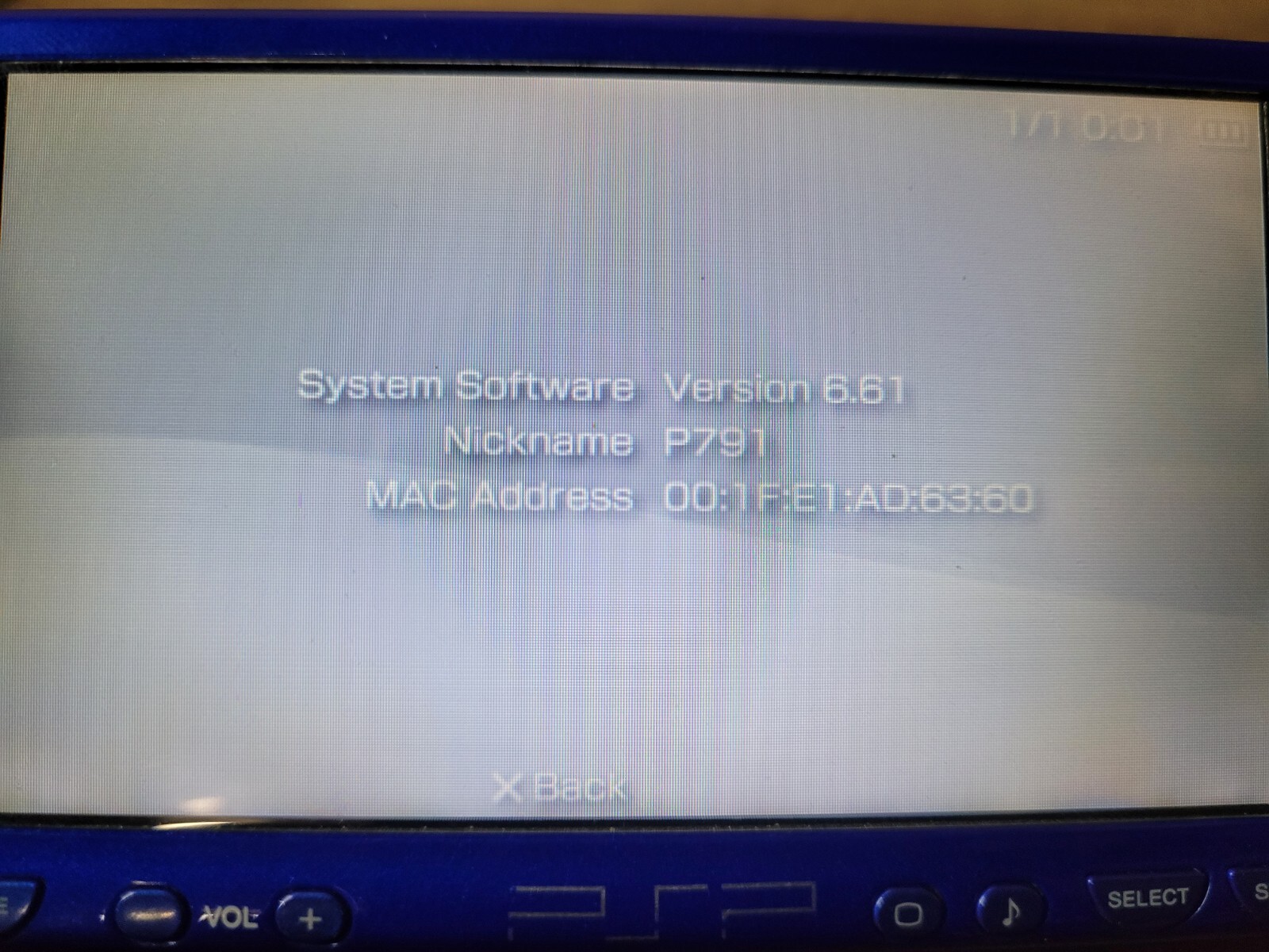 Sony PSP 1000 Launch Edition 1GB Metallic Blue ( READ DESCRIPTION
