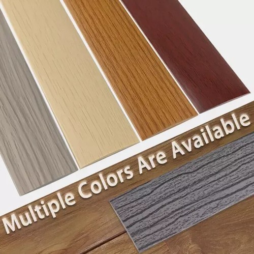 Self Adhesive Vinyl Floor Transition Strip Laminate Floor Strip Floor Gray New - Picture 5 of 14