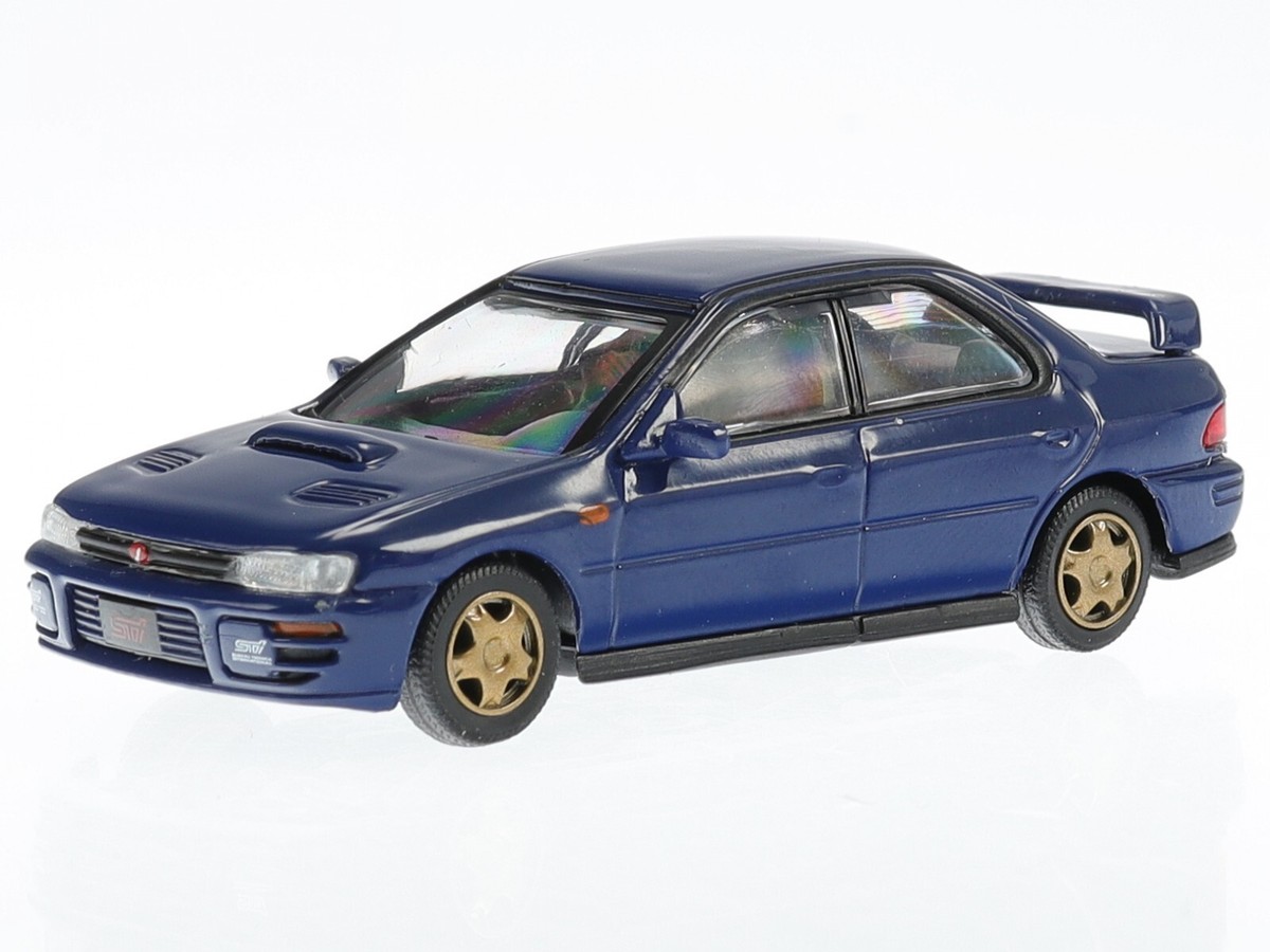 Subaru Impreza WRX LHD 1994 blue diecast modelcar 64B0059 BM