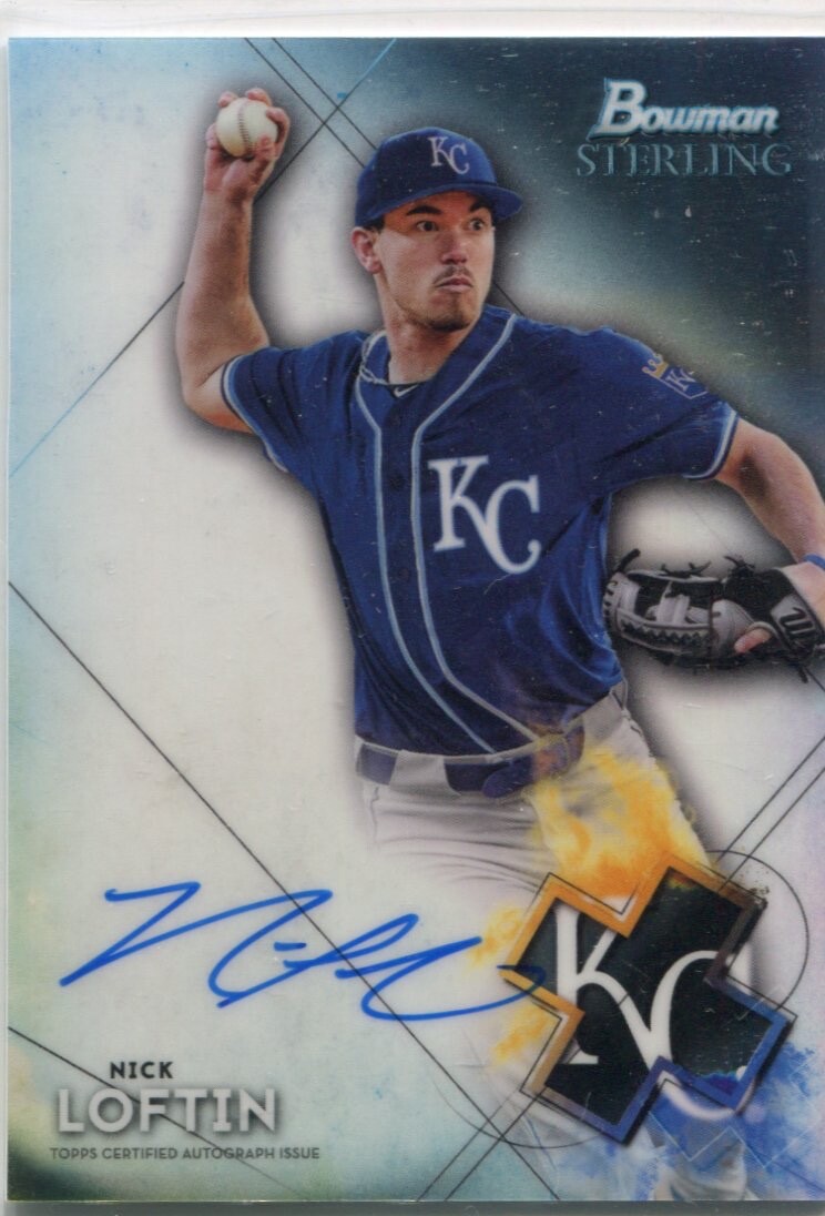 2021 Bowman Sterling - NICK LOFTIN - Autograph Rookie - KANSAS 