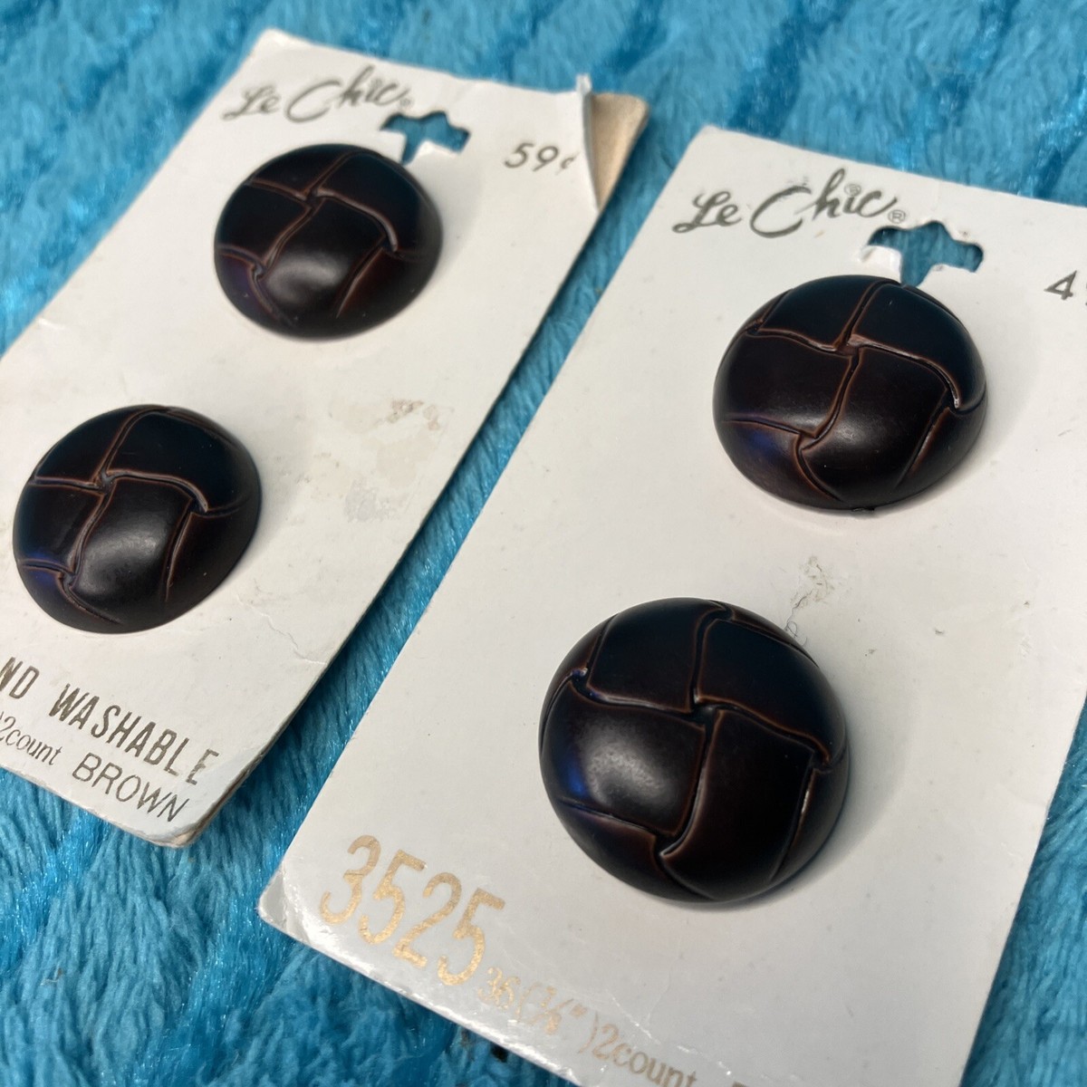 4 NOS Vintage 3525 No. 36 7/8