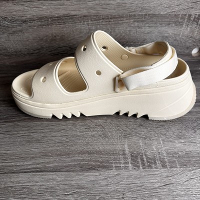 Crocs Men\'s Classic Hiker Xscape Sandal in Vanilla Size 13 Crocs Classic Hiker Xscape Sandals vanilla Men main image 3