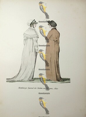 Hamburger J der Moden und Eleganz, 1801 (2), Fashion Book Illustration, 1909
