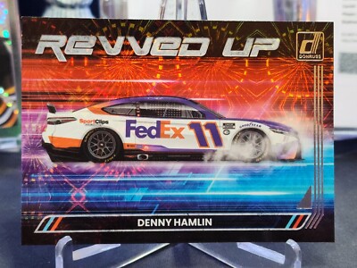2023 Panini Donruss Racing Revved Up RU5 Denny Hamlin