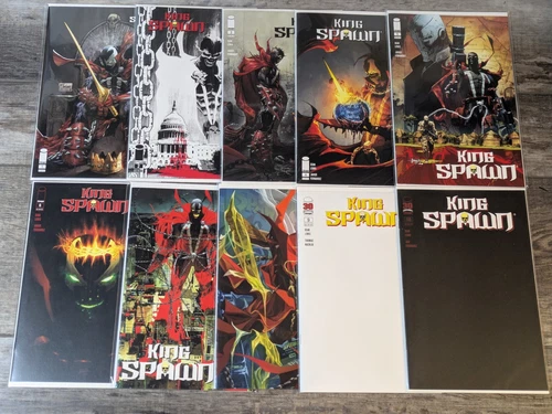 KING SPAWN #1 2 3 4 5 6 7 8 9 10 NM 1-10 SET B COVERS MCFARLANE 2021