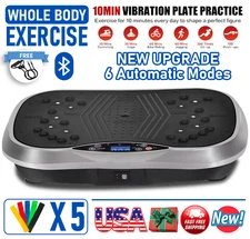 NEW Vibration Platform Plate Whole Body Exercise Machine for Toning Wellness US