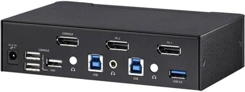 StarTech.com 2 Port DisplayPort KVM Switch - 4K 60Hz - Single Display - Dual Por - Afbeelding 7 van 9