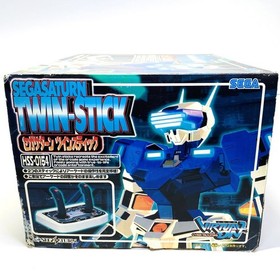 Sega Saturn Twin Stick HSS-0151 Controller HSS-0154 OPEN Box for Virtual-On
